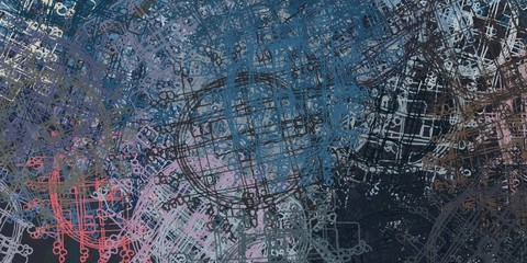 Color texture. Wide brush. Abstract. Modern art. Wall painting. Oil painting. Handmade background. Colorful pattern. Painterly mix. 2d illustration. Backdrop material.