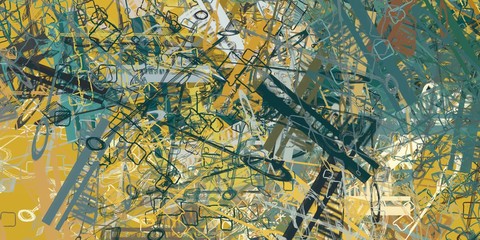 Colorful pattern. Canvas surface. Backdrop material. Handmade background. Modern art. Wide brush. Painterly mix. Oil painting. Abstract. Wall painting. 2d illustration. 