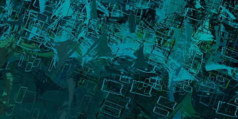 Handmade background. Abstract. Canvas surface. Modern art. Oil painting. Wide brush. Color texture. Painterly mix. 2d illustration. Backdrop material. Colorful pattern. 