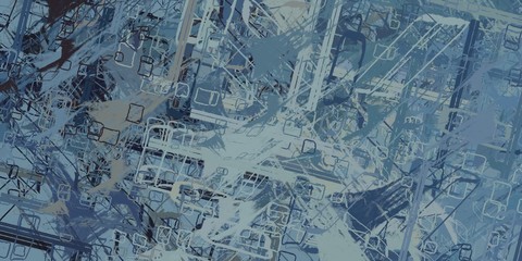 Colorful pattern. Wall painting. Handmade background. Modern art. Wide brush. Painterly mix. Backdrop material. Oil painting. Canvas surface. Abstract. 2d illustration. 