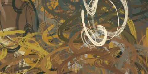 Wide brush. Oil painting. Abstract. Canvas surface. Handmade background. Backdrop material. Modern art. Color texture. Painterly mix. Wall painting. 2d illustration.