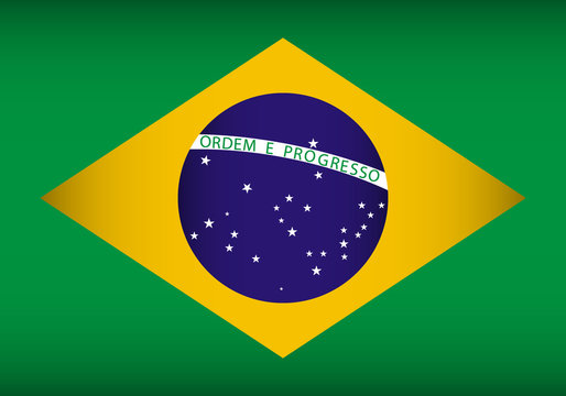 Flag of Brazil.