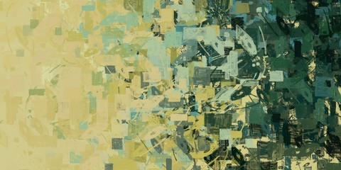 Modern art. Oil painting. Wall painting. Painterly mix. Wide brush. Backdrop material. Handmade background. Abstract. Canvas surface. Color texture. 2d illustration. 