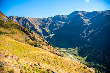 Transfagarasn road view