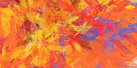 Handmade background. Painterly mix. Colorful pattern. Canvas surface. Color texture. Wide brush. Wall painting. Abstract. Oil painting. 2d illustration. Modern art. 