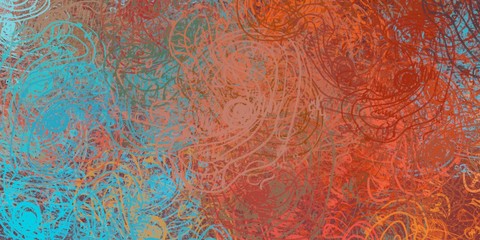 Fototapeta premium Handmade background. Painterly mix. Colorful pattern. Canvas surface. Color texture. Wide brush. Wall painting. Abstract. Oil painting. 2d illustration. Modern art. 