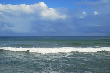 海　波　空　素材