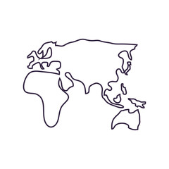 world planet earth maps icon