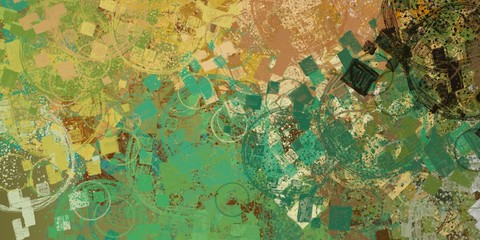 Wide brush. Color texture. Modern art. Canvas surface. Wall painting. Colorful pattern. Painterly mix. Backdrop material. 2d illustration. Oil painting. Handmade background.