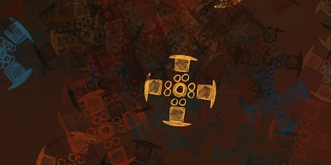 Backdrop material. Wall painting. Wide brush. Canvas surface. Painterly mix. Color texture. Colorful pattern. Handmade background. 2d illustration. Oil painting. Abstract. 