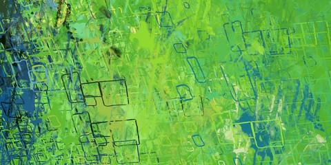 Oil painting. Canvas surface. Wall painting. Painterly mix. Backdrop material. Color texture. Abstract. Wide brush. Colorful pattern. 2d illustration. Modern art. 