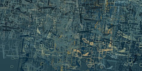 Colorful pattern. Abstract. Canvas surface. Handmade background. Backdrop material. Color texture. Wall painting. Modern art. 2d illustration. Painterly mix. Wide brush. 