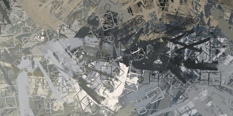 Wide brush. Handmade background. Color texture. Canvas surface. Colorful pattern. Backdrop material. Abstract. Wall painting. Oil painting. Modern art. 2d illustration. 