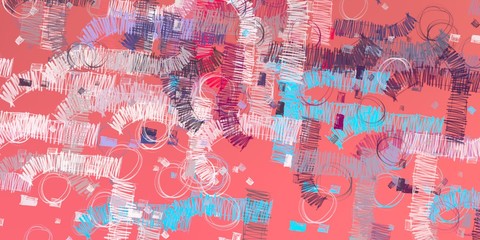 Fototapeta premium Wide brush. Handmade background. Color texture. Canvas surface. Colorful pattern. Backdrop material. Abstract. Wall painting. Oil painting. Modern art. 2d illustration. 