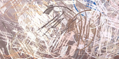 Colorful pattern. Color texture. Canvas surface. Modern art. Abstract. Wide brush. Backdrop material. Painterly mix. Wall painting. Handmade background. 2d illustration. 