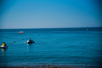 Ses Coastline in Antalya , Turkey