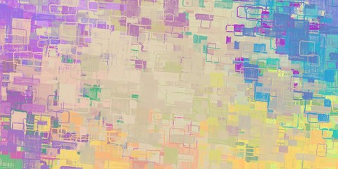 Handmade background. Backdrop material. Color texture. Colorful pattern. Modern art. Painterly mix. Wide brush. Canvas surface. Oil painting. Abstract. 2d illustration. 