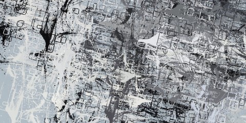 Oil painting. Abstract. Wall painting. Canvas surface. Handmade background. Wide brush. Modern art. Painterly mix. 2d illustration. Color texture. Colorful pattern. 