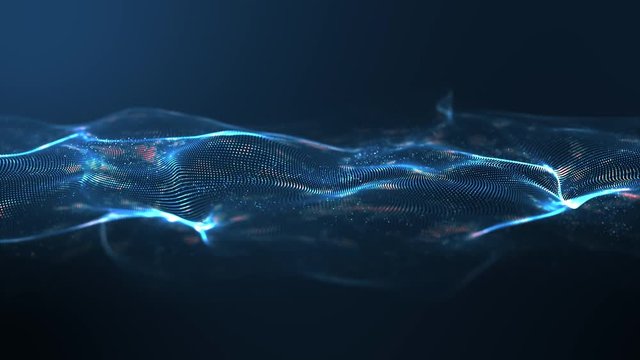 Teahnology abstract background concept.