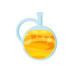 oil jar health isolated icon