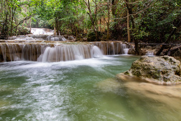 Huai Mae Khamin waterfall