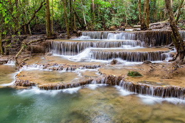 Huai Mae Khamin waterfall