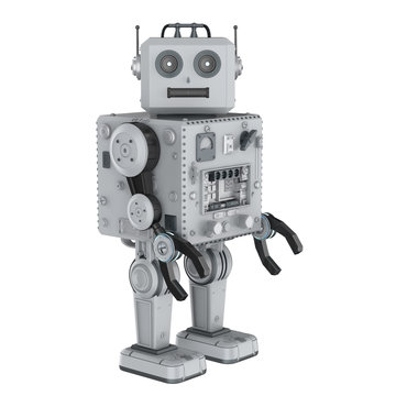 Robot tin toy