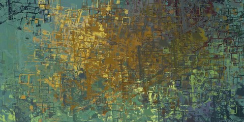 Wall painting. Abstract. Painterly mix. Color texture. Colorful pattern. Modern art. Handmade background. Backdrop material. 2d illustration. Wide brush. Oil painting. 
