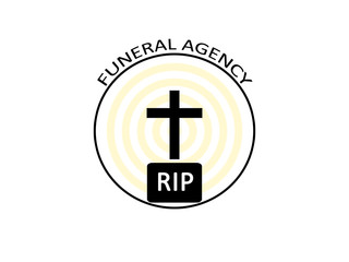 Obraz premium Funeral agency