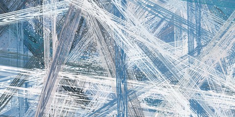 Backdrop material. Colorful pattern. Abstract. Oil painting. Color texture. Wall painting. Painterly mix. Modern art. Canvas surface. 2d illustration. Wide brush. 