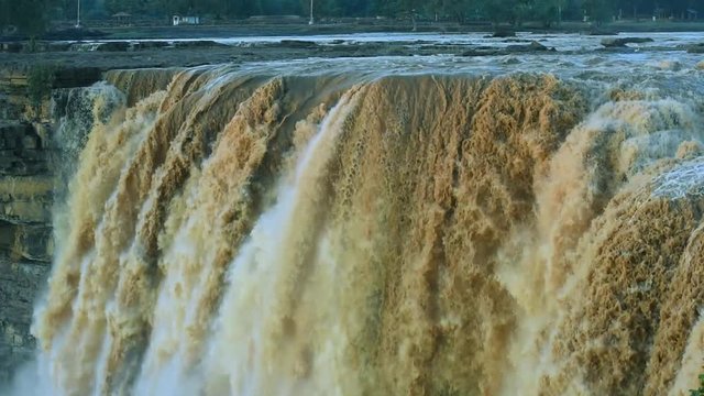 Beautiful landscape of Chitrakoot Falls. Jagdalpur. India. Static