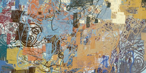 Naklejka premium Painterly mix. Wall painting. Handmade background. Backdrop material. Color texture. Modern art. Wide brush. Abstract. Oil painting. Colorful pattern. 2d illustration. 