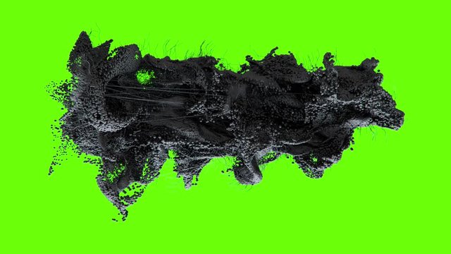 -3D Abstract Animation
-Sphere flow animation
