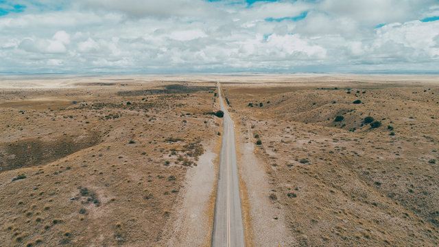 Traveling Marfa TX - Cattle Road Through Marfa