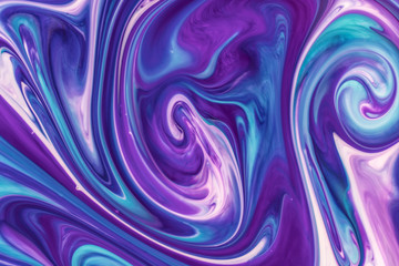 Abstract colorful liquid background