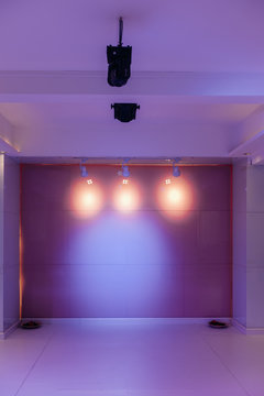 Empty dance practice room