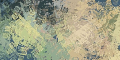 Modern art. Handmade background. Color texture. Backdrop material. Abstract. Canvas surface. Oil painting. Painterly mix. 2d illustration. Wall painting. Wide brush.