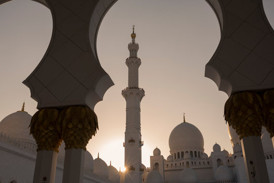 Grand Sheikh Zayed Mosque in Abu Dhabi