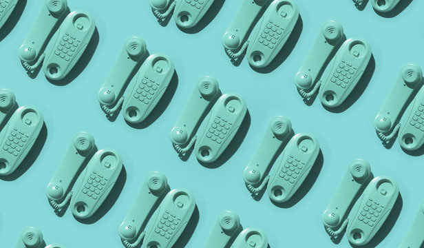 Phone pattern.