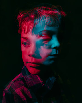 Gelled Paranoia Portrait Concept