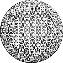 seamless pattern with circles