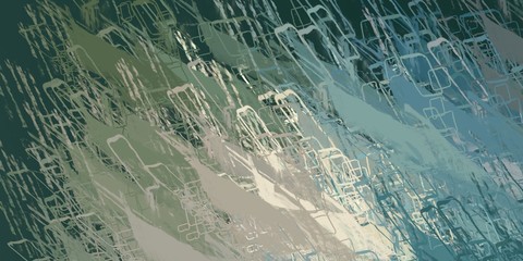 Sketch painting. 2d illustration. Digital texture wallpaper. Art modern drawing backdrop material. Crazy random pattern creation. Creative unique chaos and variety mix structure contour.