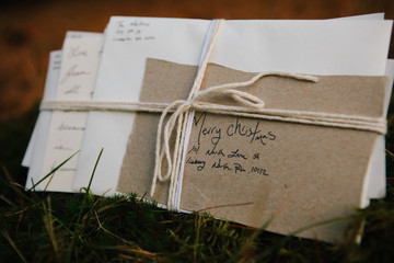 Letters tied together