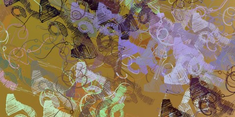 Sketch painting. 2d illustration. Digital texture wallpaper. Art modern drawing backdrop material. Crazy random pattern creation. Creative unique chaos and variety mix structure contour.