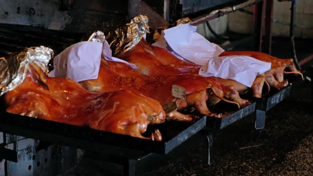 Roast pig