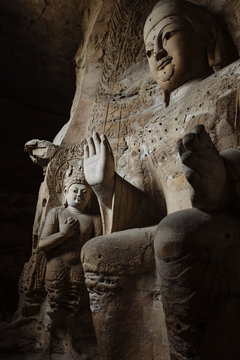 The Yungang Grottoes, Shanxi,China