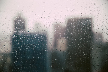 Financial District Rain