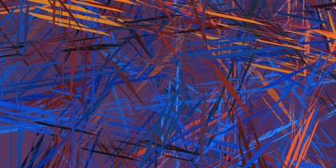 Crazy sketch random pattern. Creative chaos and variety structure. Modern art drawing painting. 2d illustration. Digital texture wallpaper. Artistic sketch draw backdrop material. 