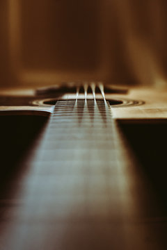 Guitar close up