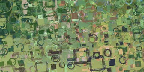 Fototapeta premium Crazy sketch random pattern. Creative chaos and variety structure. Modern art drawing painting. 2d illustration. Digital texture wallpaper. Artistic sketch draw backdrop material. 